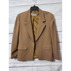 Howard wolf jacket  100% worsted wool‎ size 8 made USA